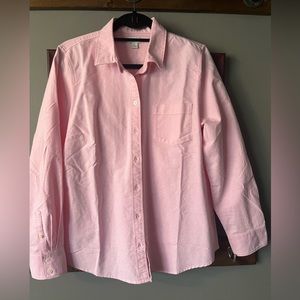 JCrew Pink Oxford button down